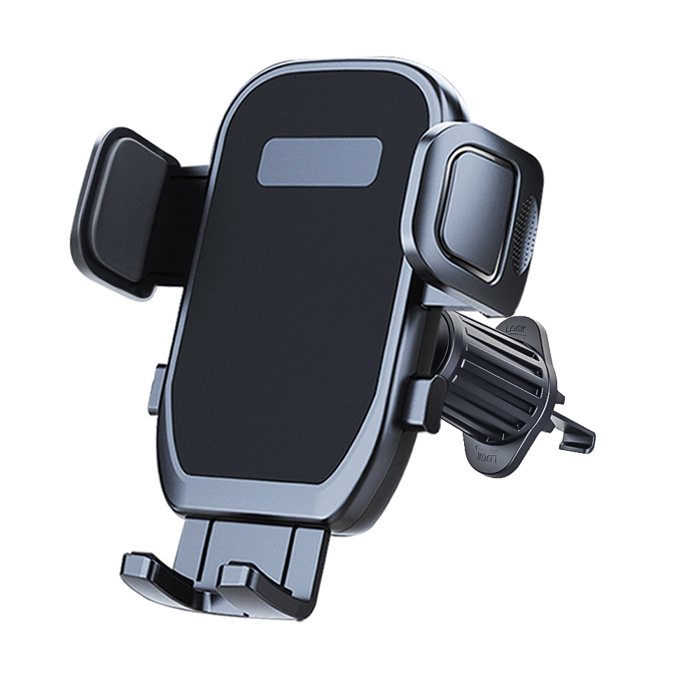 Smart Holder For iPhone,Samsung Car Phone Holder air vent,All 4"-6.8"Phone,One Button Release