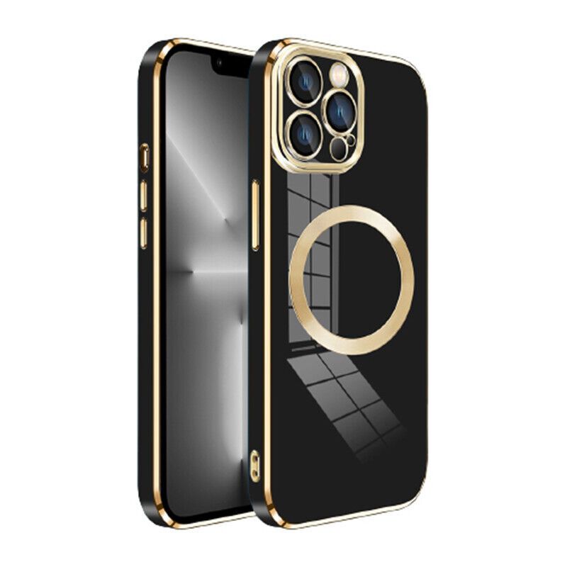 Black Magnetic case for iPhone 15 series